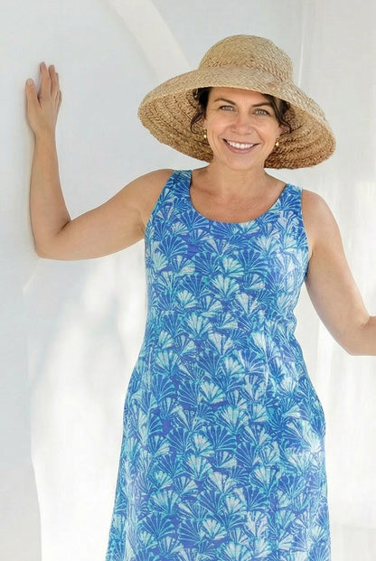 Shell Cotton Beach Dress