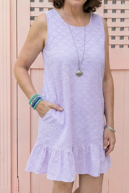 Mermaid Embroidery Dress