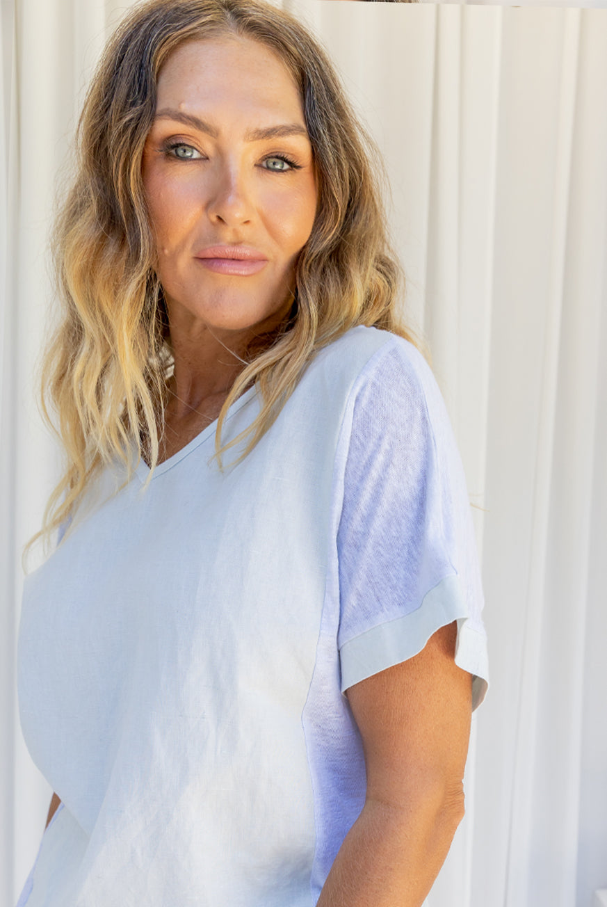 Bella Pure Linen Tee