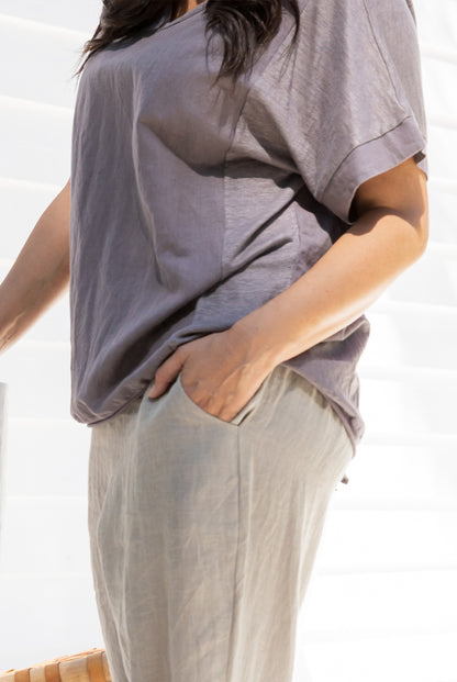 Bella Pure Linen Tee