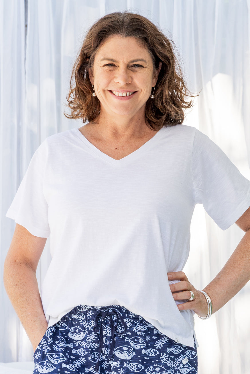 Classic Cut Cotton Tee