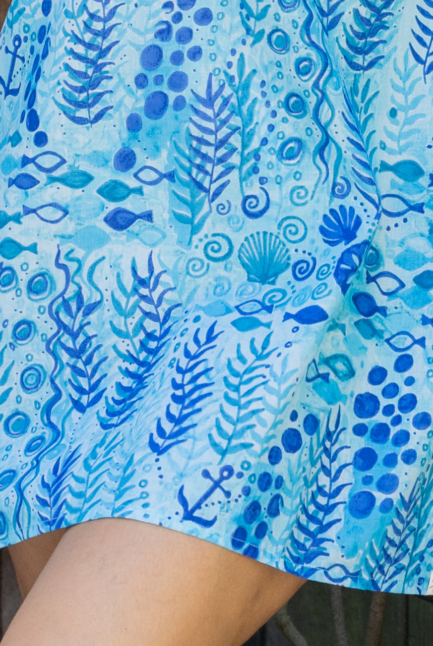 Seaweed Cotton Beach Tunic