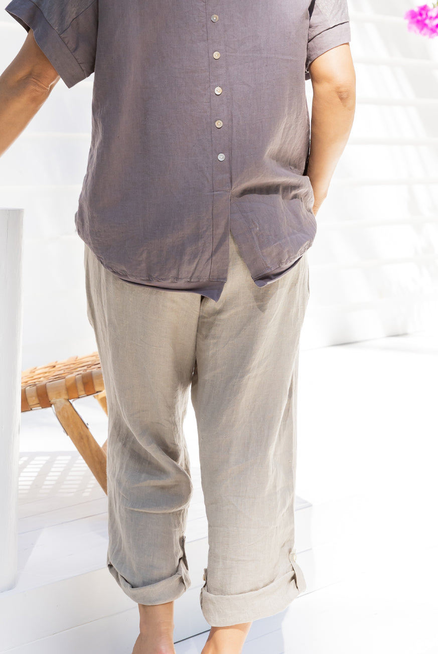 Alba Pure Linen Pants