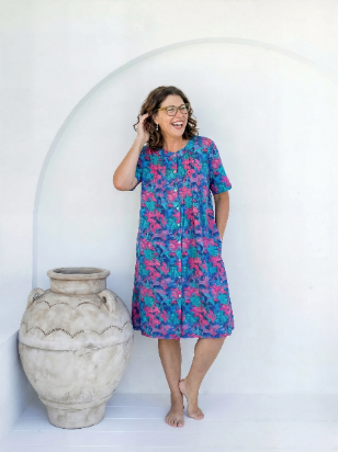 Vera Dress w Montego Print
