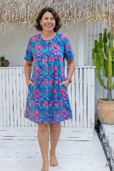 Vera Dress w Montego Print