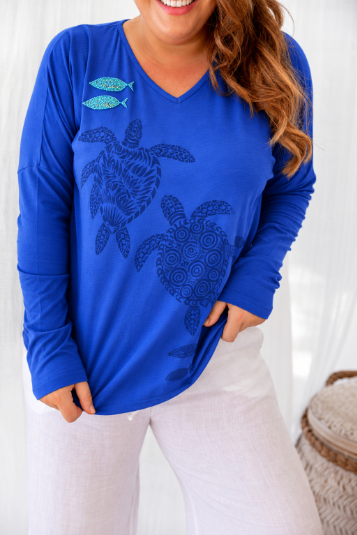 Oversized Turtle Tee