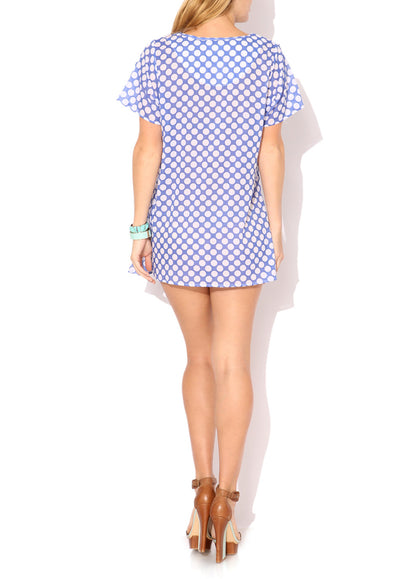 Going Dotty Tunic in breathable pure cotton