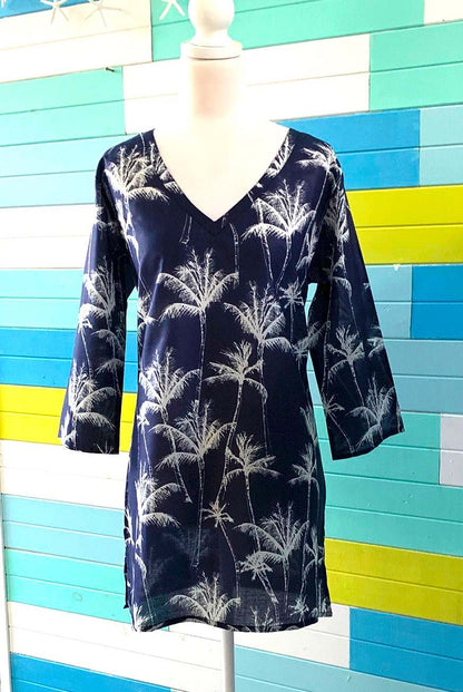 Palm Island Cotton Beach Tunic Coverup