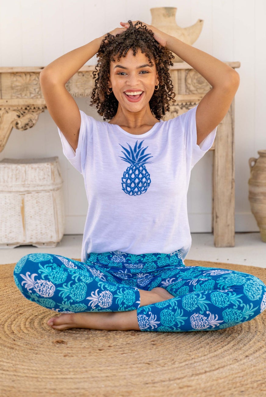 Pineapple Cotton Beach Tee