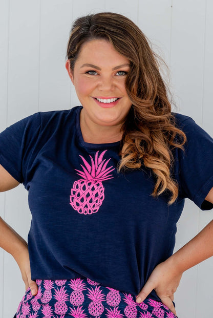 Pineapple Cotton Beach Tee