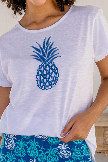 Pineapple Cotton Beach Tee