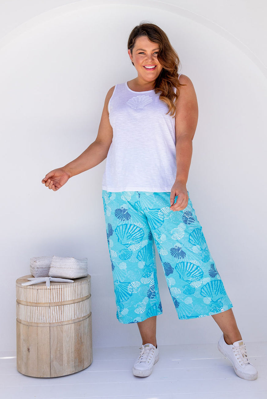 Ocean Floor Cotton Beach Pants