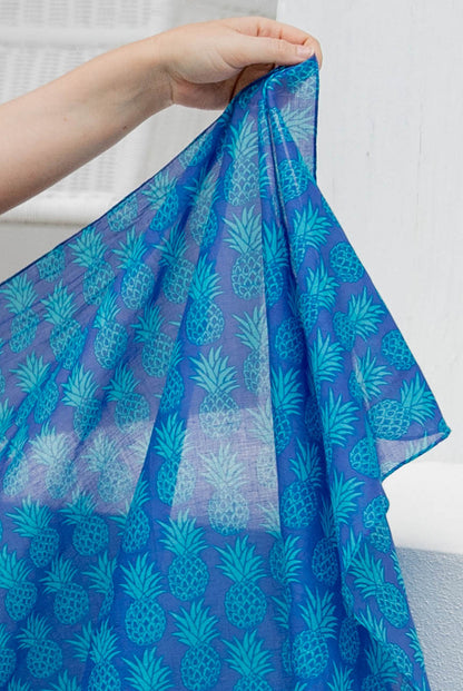 Teardrop Pineapple Cotton Sarong