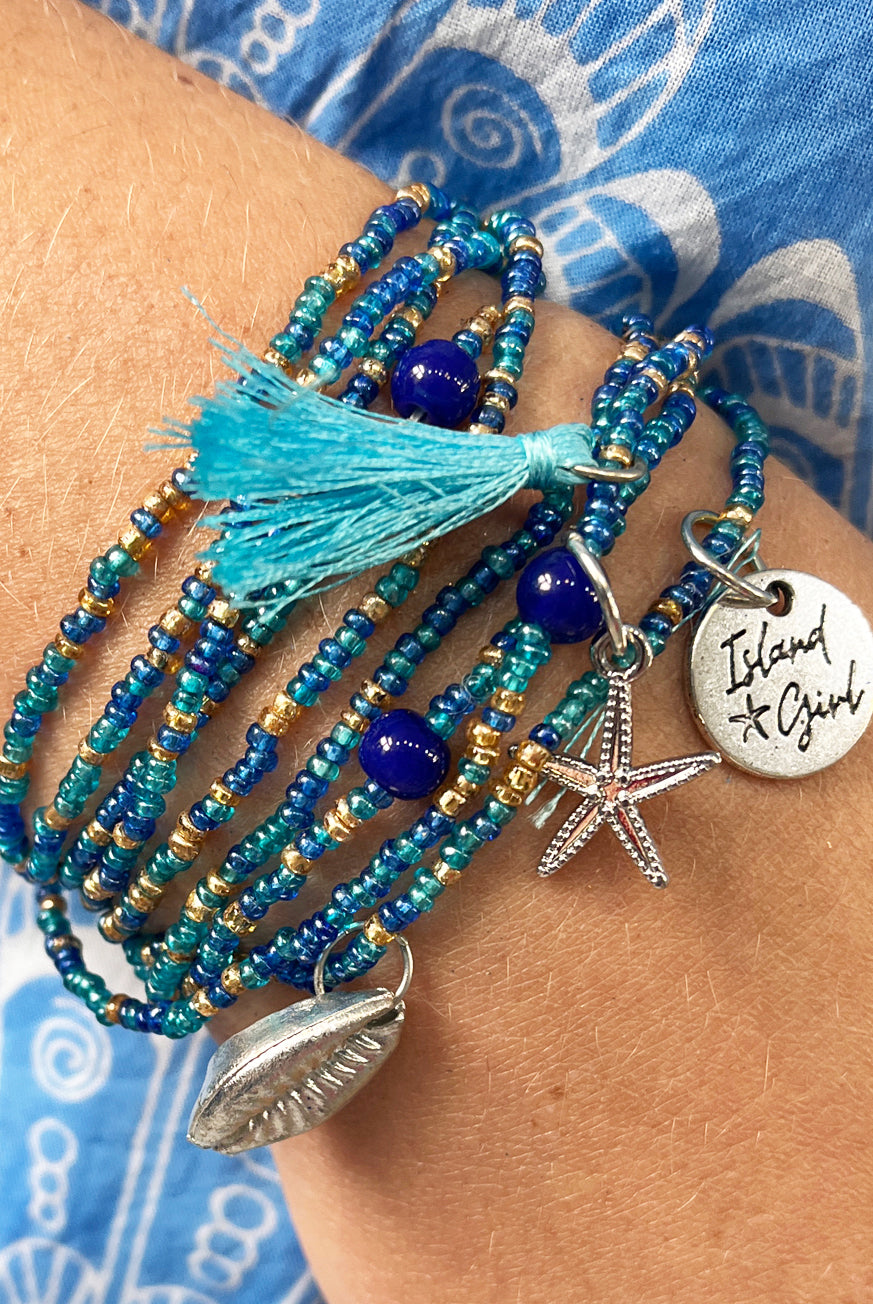 Mermaid Beaded Beach Bracelet