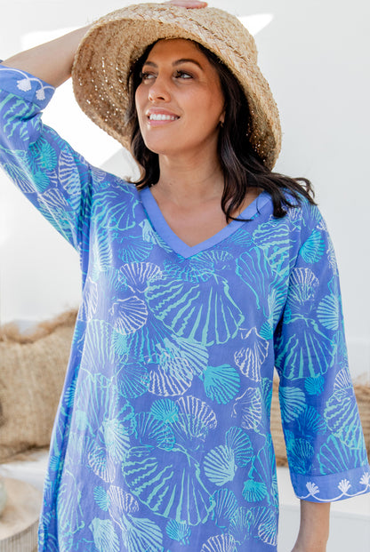 Ocean Floor Tunic Dress