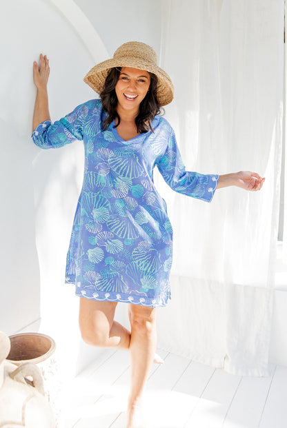 Ocean Floor Tunic Dress