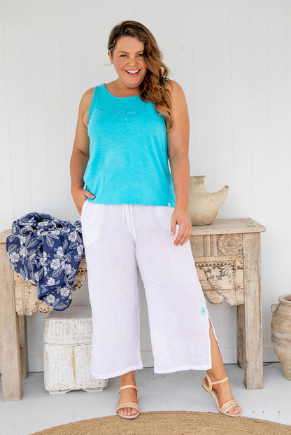 Linen Beach Pants KV543