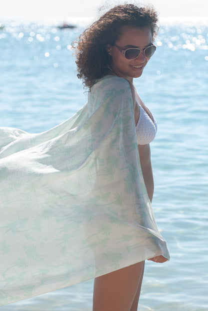 Hula Girl Printed Cotton Sarong Pareo