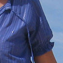 Reflections pure cotton hem tie blouse KV191